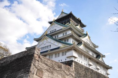 Osaka Kalesi, Chuo-ku, Osaka, Japonya.