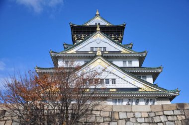 Osaka Kalesi, Chuo-ku, Osaka, Japonya.