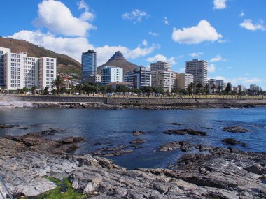 Deniz noktası gezinti Cape Town, Güney Afrika görüntülemek.