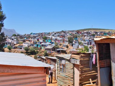 Gayrı yerleşim içinde Batı Cape province, Güney Afrika.