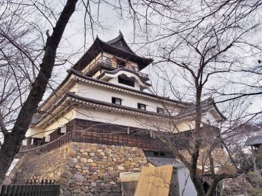 Inuyama kale şehir, Inuyama, Aichi Prefecture, Japonya.