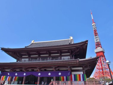 Zojo-ji Tapınağı ve Tokyo Tower