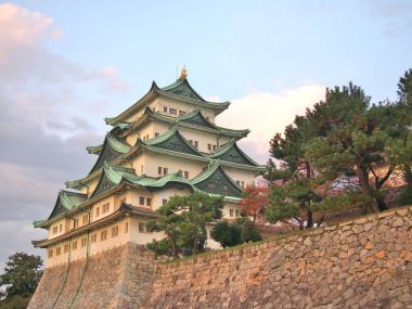 Nagoya, Aichi Prefecture, Japonya nagoya Kalesi.