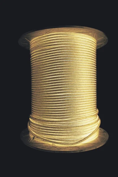 Рулон нейлоновой веревки — стоковое фото