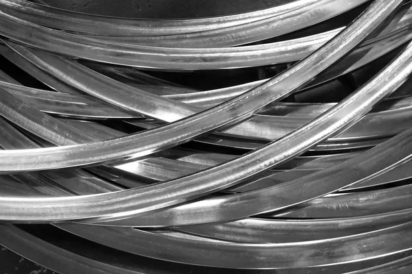 Abstract metal curve — Stock Photo, Image