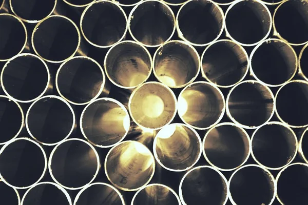 Círculo tubo de metal — Fotografia de Stock