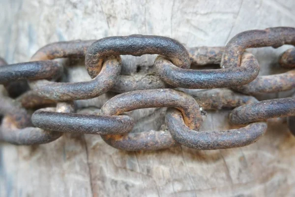 Old iron chain — Stock Photo, Image