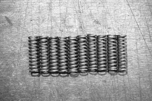 Group of metal spring — Stock Photo, Image