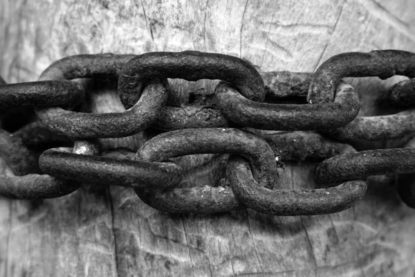 Old iron chain — Stock Photo, Image