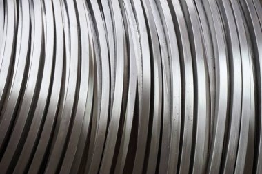 soyut metal eğrisi