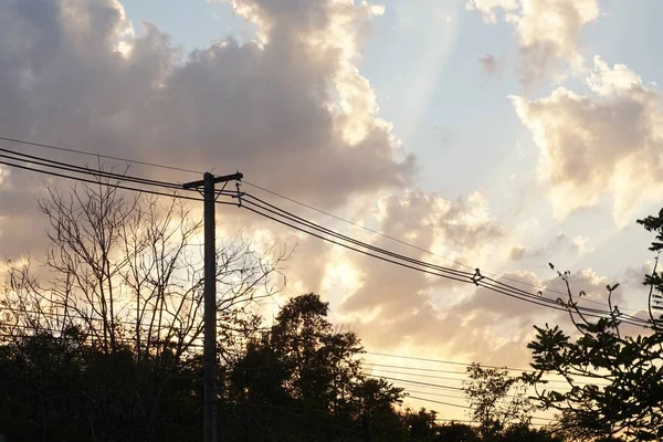 Abstrakter Wolkenhintergrund — Stockfoto