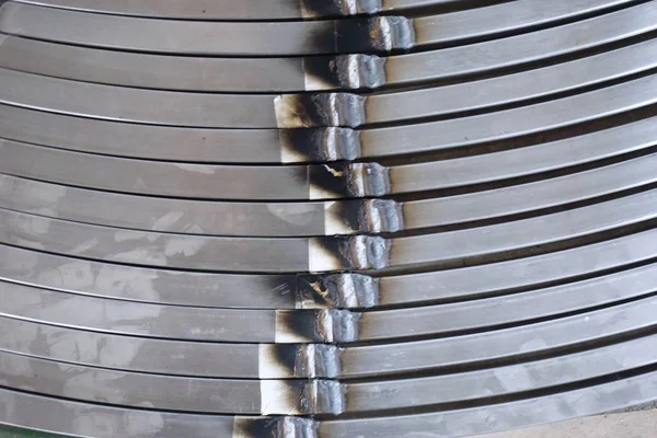 Абстрактная кривая металла — стоковое фото
