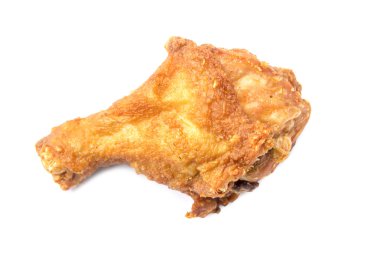 Kızarmış tavuk bacağı.