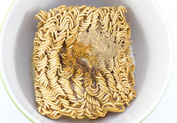 Close up instant noodle — Stock Photo, Image