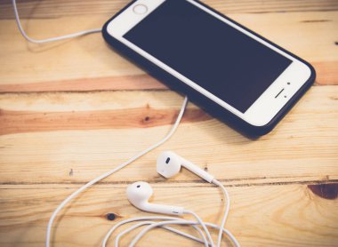 kulaklıklar ile Smartphone