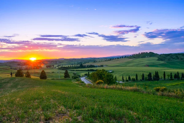 Vackra Toscana landskap — Stockfoto