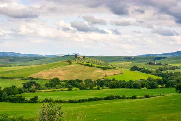 Красивий краєвид Тоскана — стокове фото