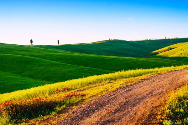 Vackra Toscana landskap — Stockfoto