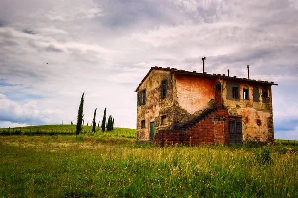 Opuszczony dom w Toskanii — Zdjęcie stockowe