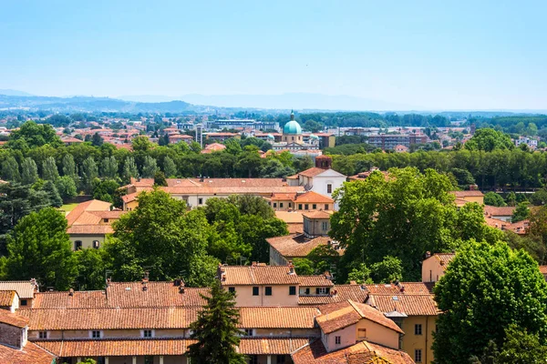 Veduta aerea di Lucca, Italia — Foto Stock