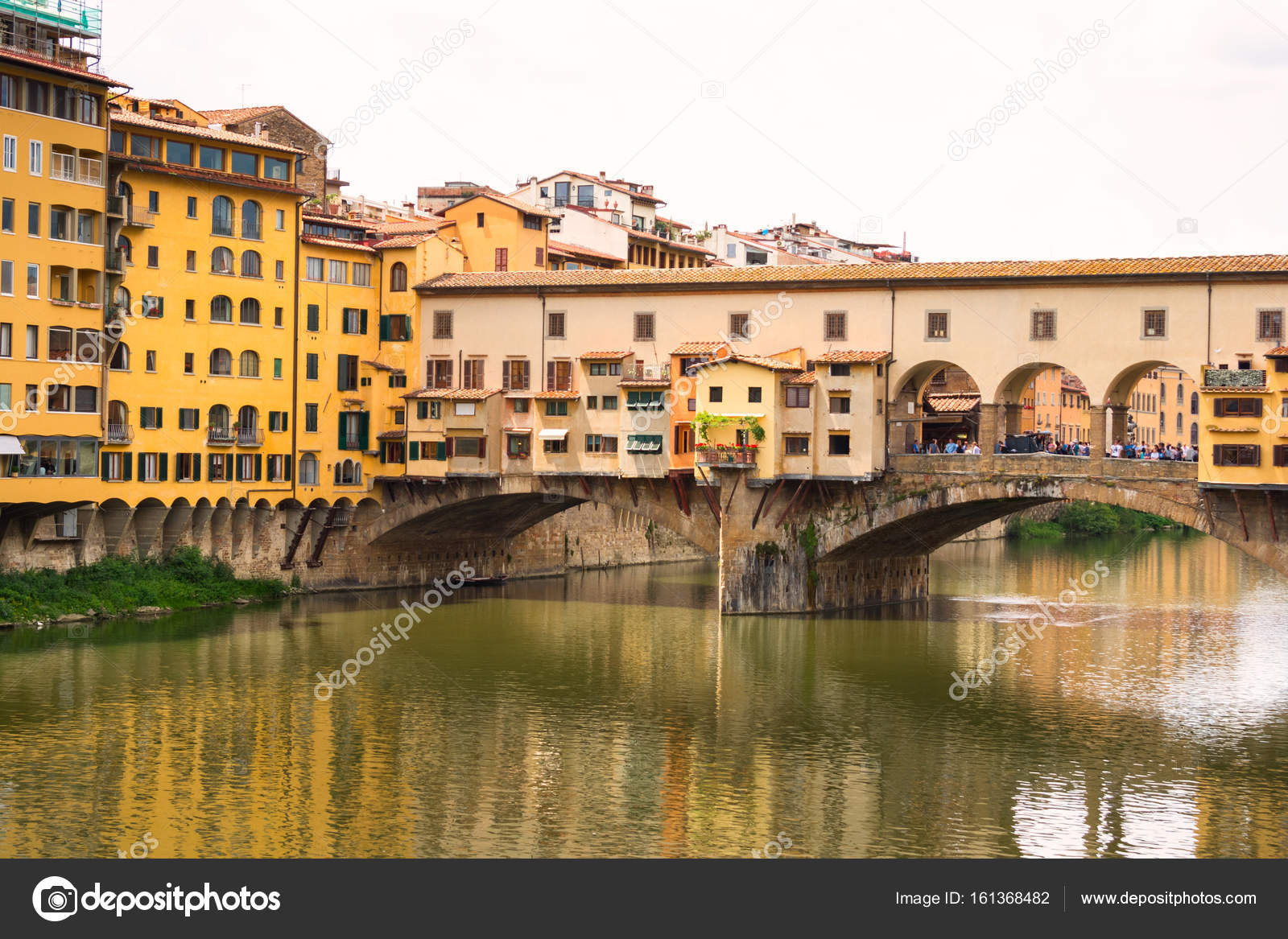 Ponte Vecchio Florence Italy Stock Photo C Tszabina 161368482