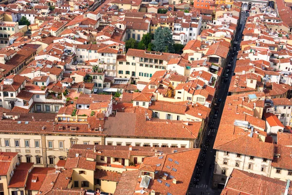 Пташиного польоту міста Флоренція — стокове фото
