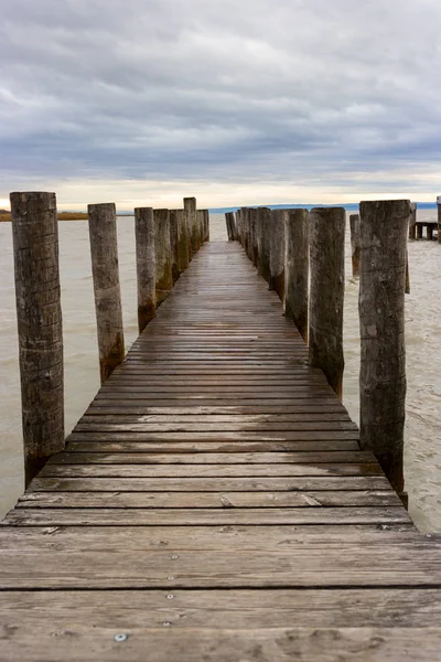 Lake Neusiedl, Neusiedler See, Austria — стокове фото