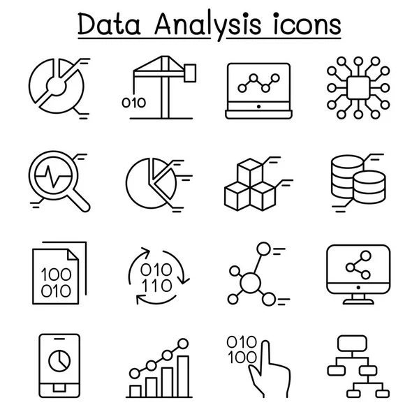 Technologie přenosu dat dolování dat datového skladu analýza — Stockový vektor