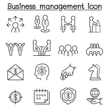 Başarı simgesi ince çizgi stili ayarla