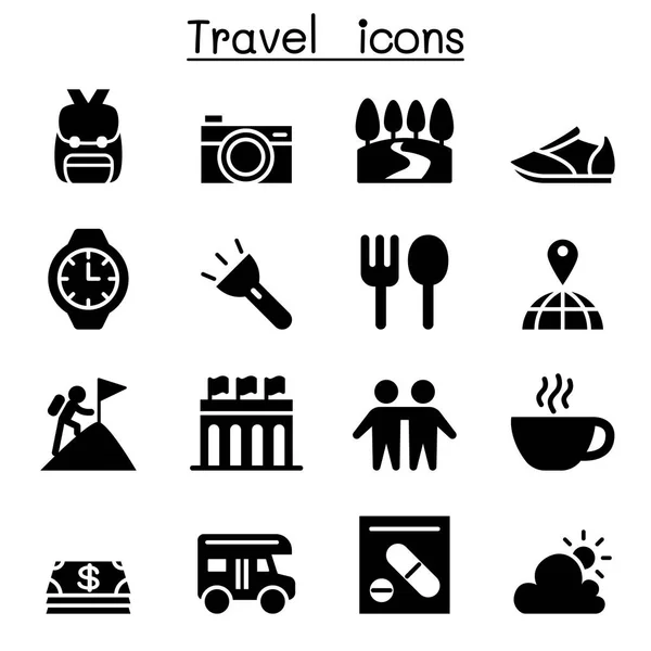 Tourism, travel, Adventure, Discovery, camping, Trail icon — стоковый вектор