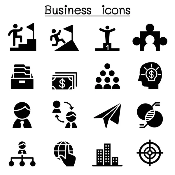 Üzleti koncepció ikonok vector — Stock Vector