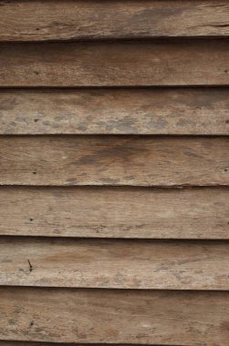 Çivi ile eski ahşap duvar    