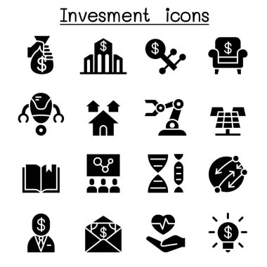 İş yatırım Icon set