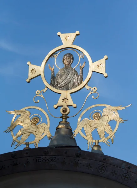 Querubines de oro Iglesia de San Andrés en Kiev, Ucrania —  Fotos de Stock