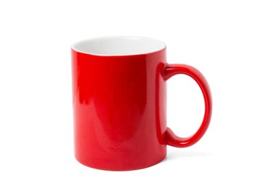 Beyaz arka plan üzerinde izole kırmızı Kupası portre