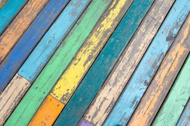 Çok renkli Rabıta yer tahtaları. Arka planlar ve dokular