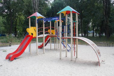 Evin bahçesinde boş Bahçesi