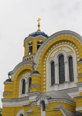 St. Vladimir Katedrali (sobor Sv. Volodymyra, 1882). Kiev, Ukrayna. 