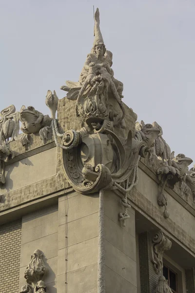 Casa Con Chimaeras Casa Gorodetsky Edificio Art Nouveau Situado Histórico — Foto de Stock