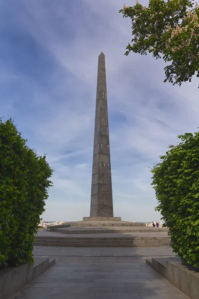キエフ ウクライナ 2019年5月18日 永遠の栄光の公園で無名兵士への記念碑 — ストック写真