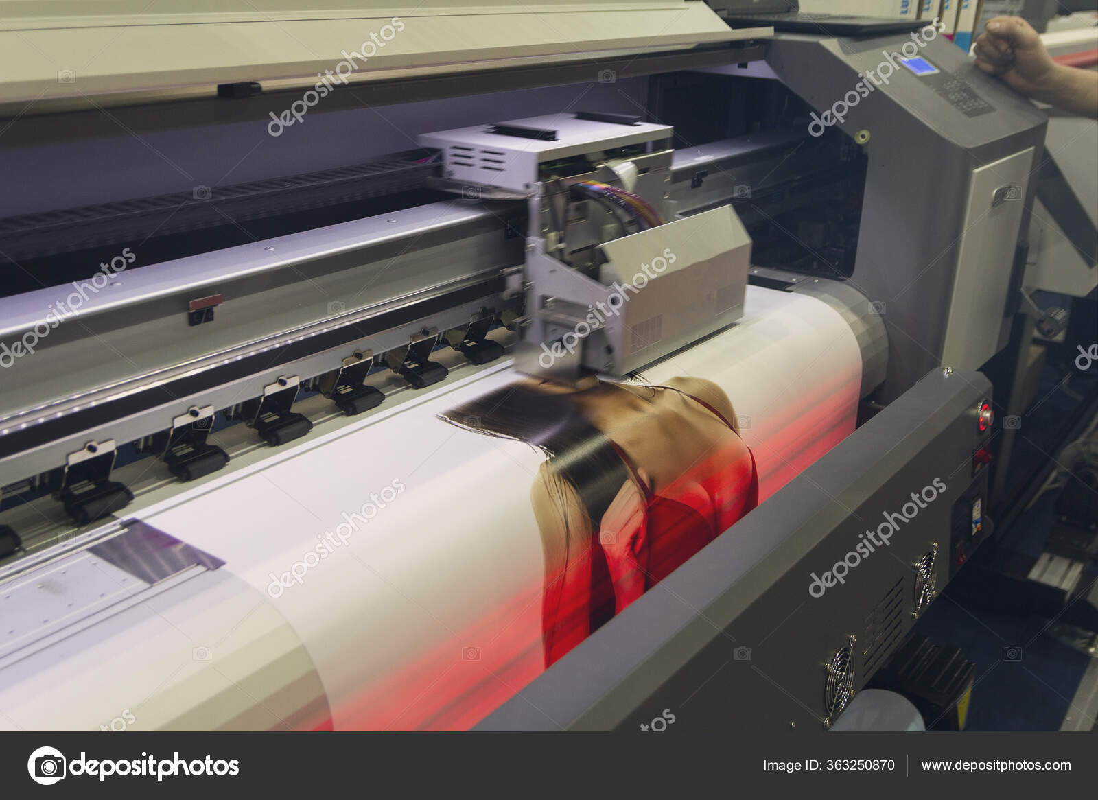 large format machine