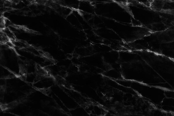 Black marble patterned texture background for design.