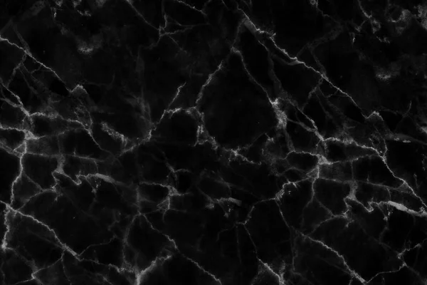 Sfondo Marmo Nero Fantasia Texture Design — Foto Stock