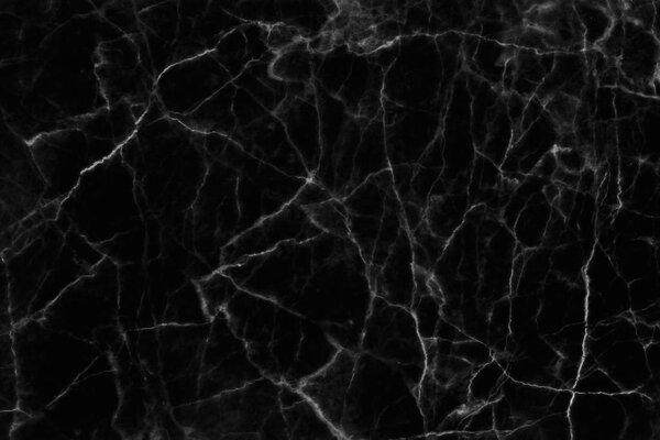 Black marble patterned texture background for design.