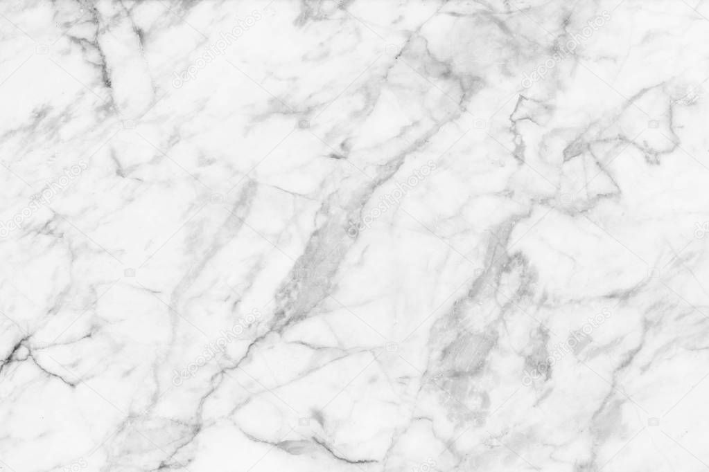 White marble patterned texture background for design.