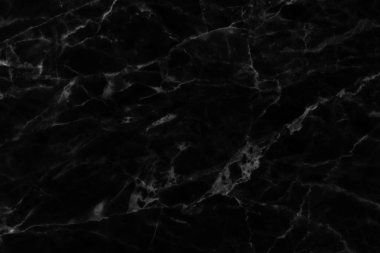 Tasarım için siyah mermer desenli doku arkaplanı.