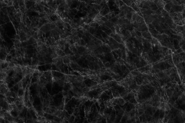 Tasarım için siyah mermer desenli doku arkaplanı.