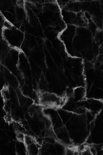 Black marble patterned texture background for design.
