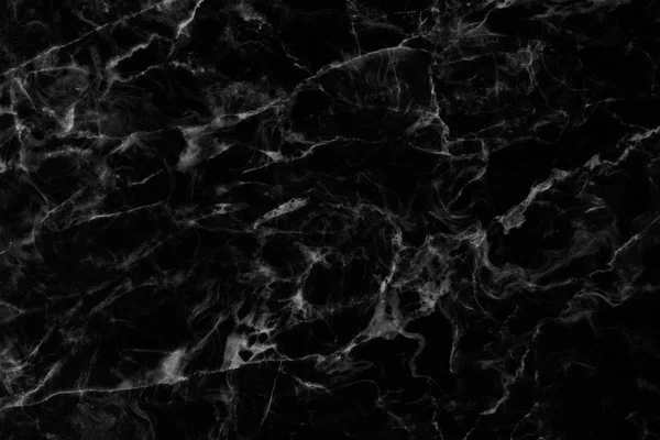 黒大理石柄の質感の背景 — ストック写真