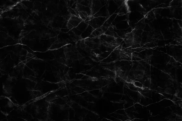 Tasarım için siyah mermer desenli doku arkaplanı.